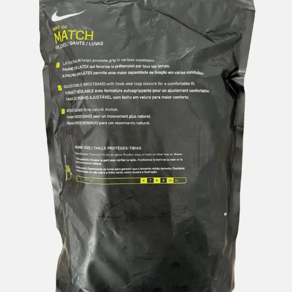 Nike CQ7799-635 Adult Unisex Goalkeeper Soccer Gloves - Picture 6 of 6